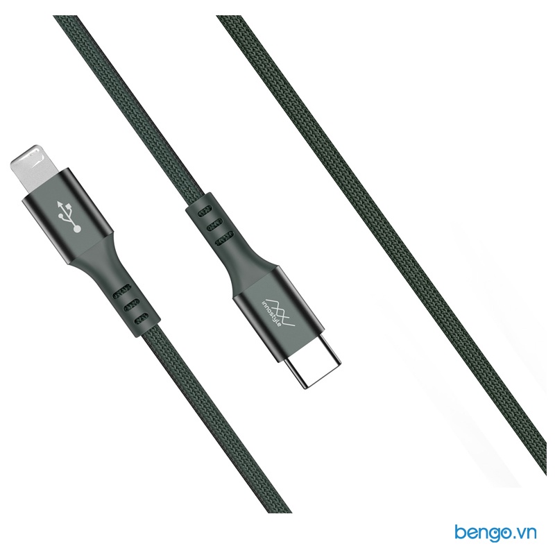 Cáp Sạc USB-C To LN MFI 1.5m INNOSTYLE DuraFLEX DuPont Kevlar
