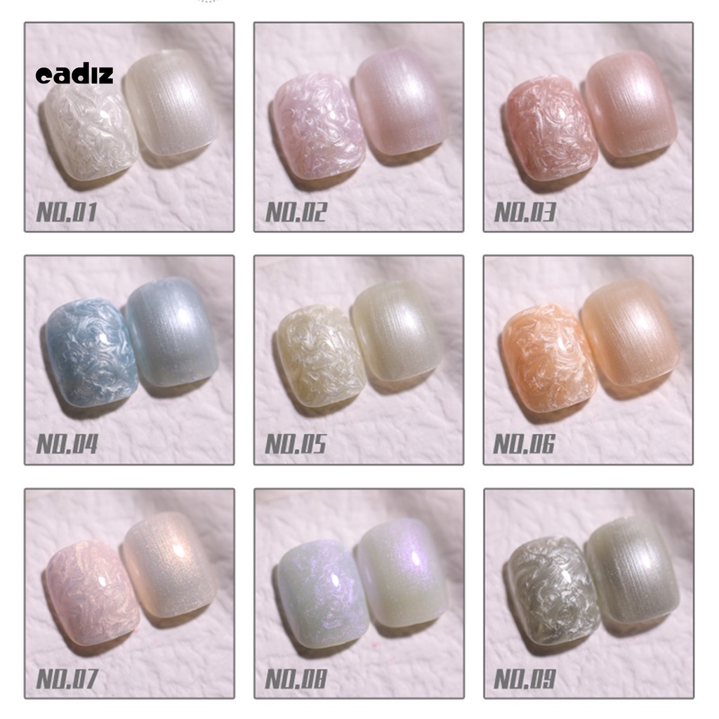 [Hàng mới về] Gel sơn đắp móng tay CADI chiết xuất ngọc trai dễ tẩy trang cho nữ