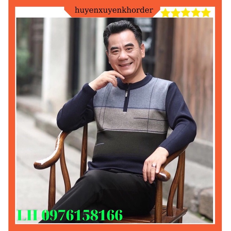 Áo Len Nam Tuổi Trung Niên Hàng Nhập ( Hàng ORDER) +Video Thật
