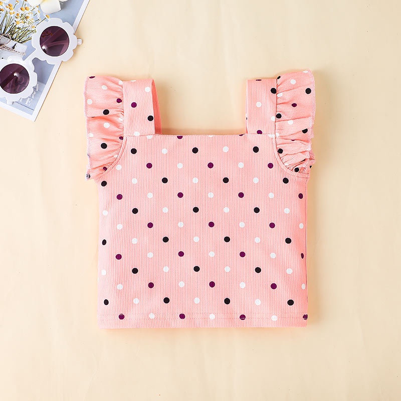 Combo bộ đồ bé gái 1-5 tuổi không tay áo ba lỗ Và Chân Váy set mùa hè thời trang cho bé trẻ em
