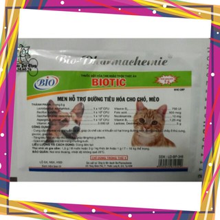 Men tiêu hóa cho chó mèo biotic