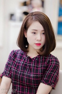 Bấm xù dạng vĩ - Bấm phồng chân tóc