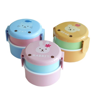 Hộp bento mini vuông hoặc tròn cho bé