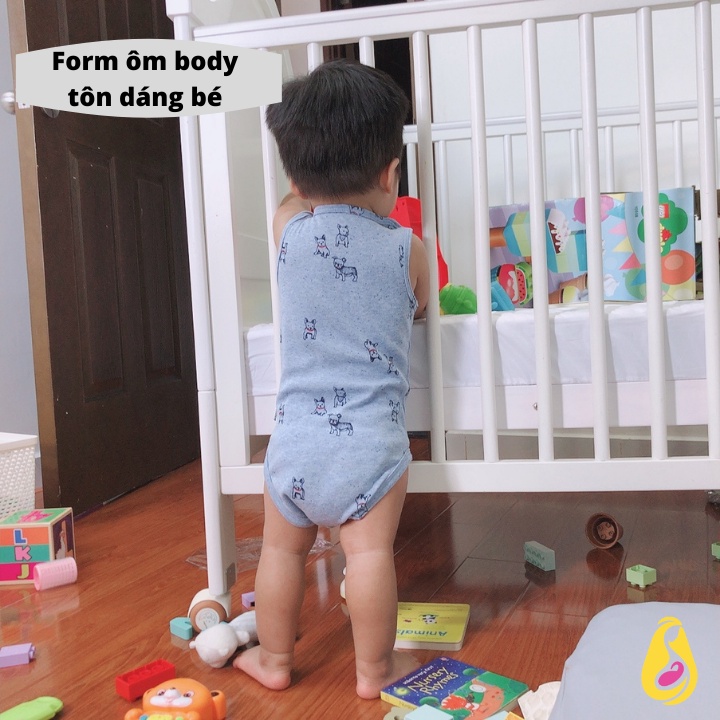 Bodysuit cho bé trai gái sơ sinh Babygon BDS001