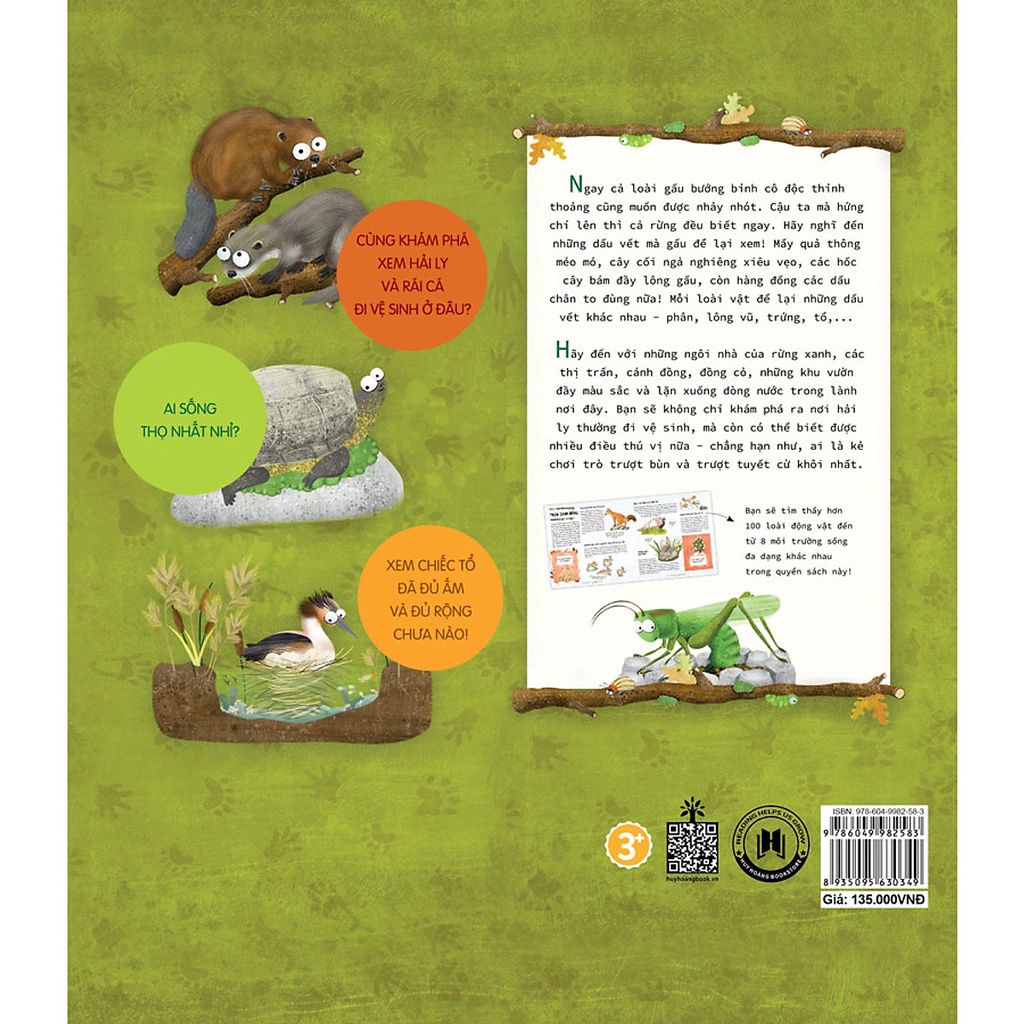 Sách - Hải ly &quot;giải quyết nỗi buồn&quot; ở đâu (Huy Hoàng)