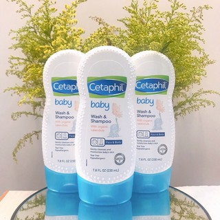 SỮA TẮM GỘI TOÀN THÂN CHO BÉ CETAPHIL BABY