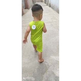 Bộ ba lỗ thun lạnh cho bé
