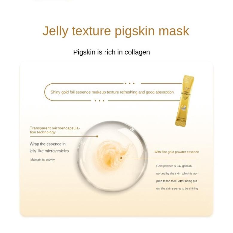 Mặt nạ ngủ tinh chất vàng Gold Fullerene HIH dưỡng ẩm làm trắng mịn da - Glow Vietnam | BigBuy360 - bigbuy360.vn