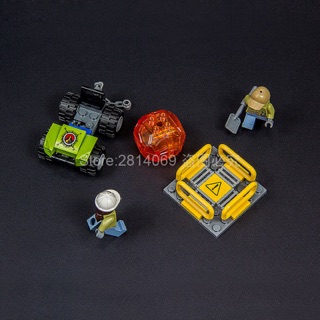 Mô Hình Lego City 60121 - Xe Khám Phá Núi Lửa