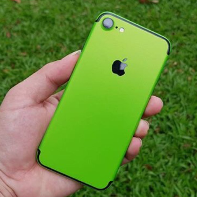 Skin Dán Iphone Màu Xanh