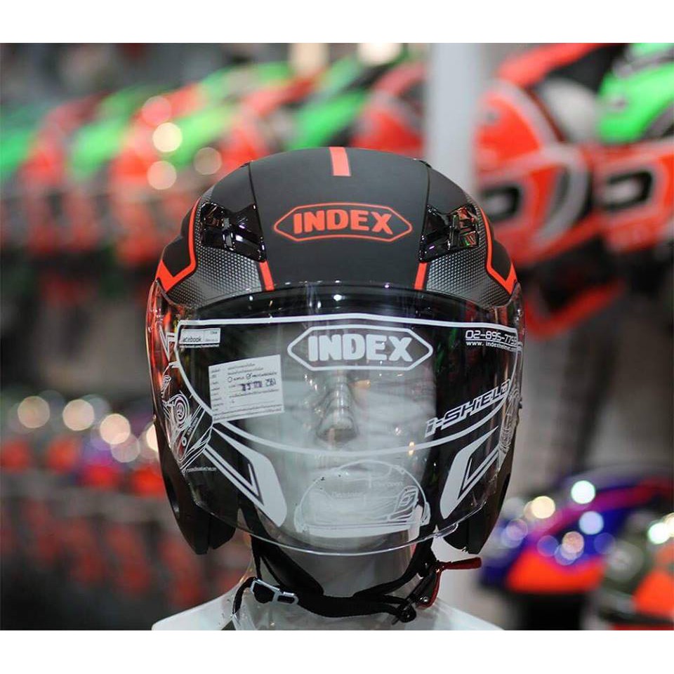 Mũ bảo hiểm 3/4 rút hàm ID Tesla - Đen nhám Size L