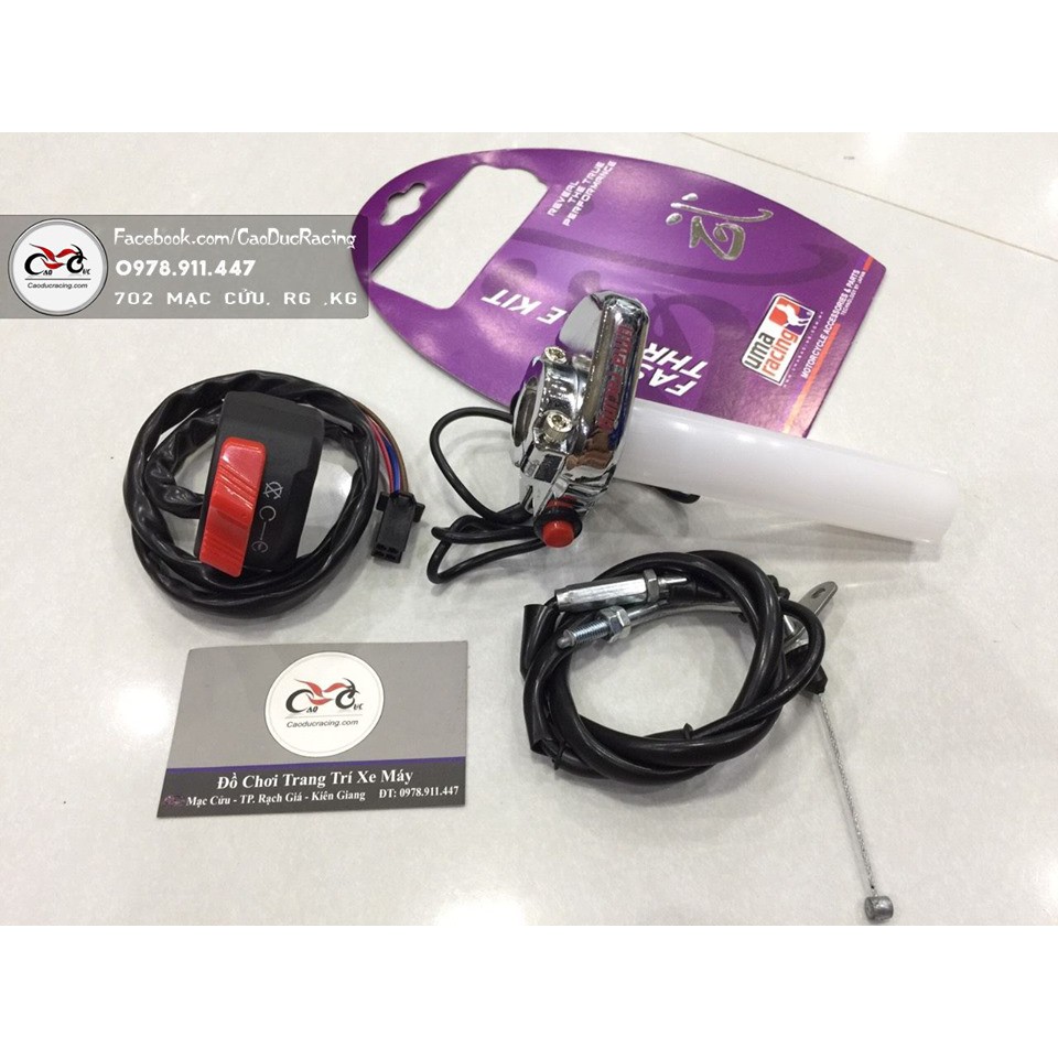 Combo Cùm tăng tốc Uma và cùm công tắc TFX