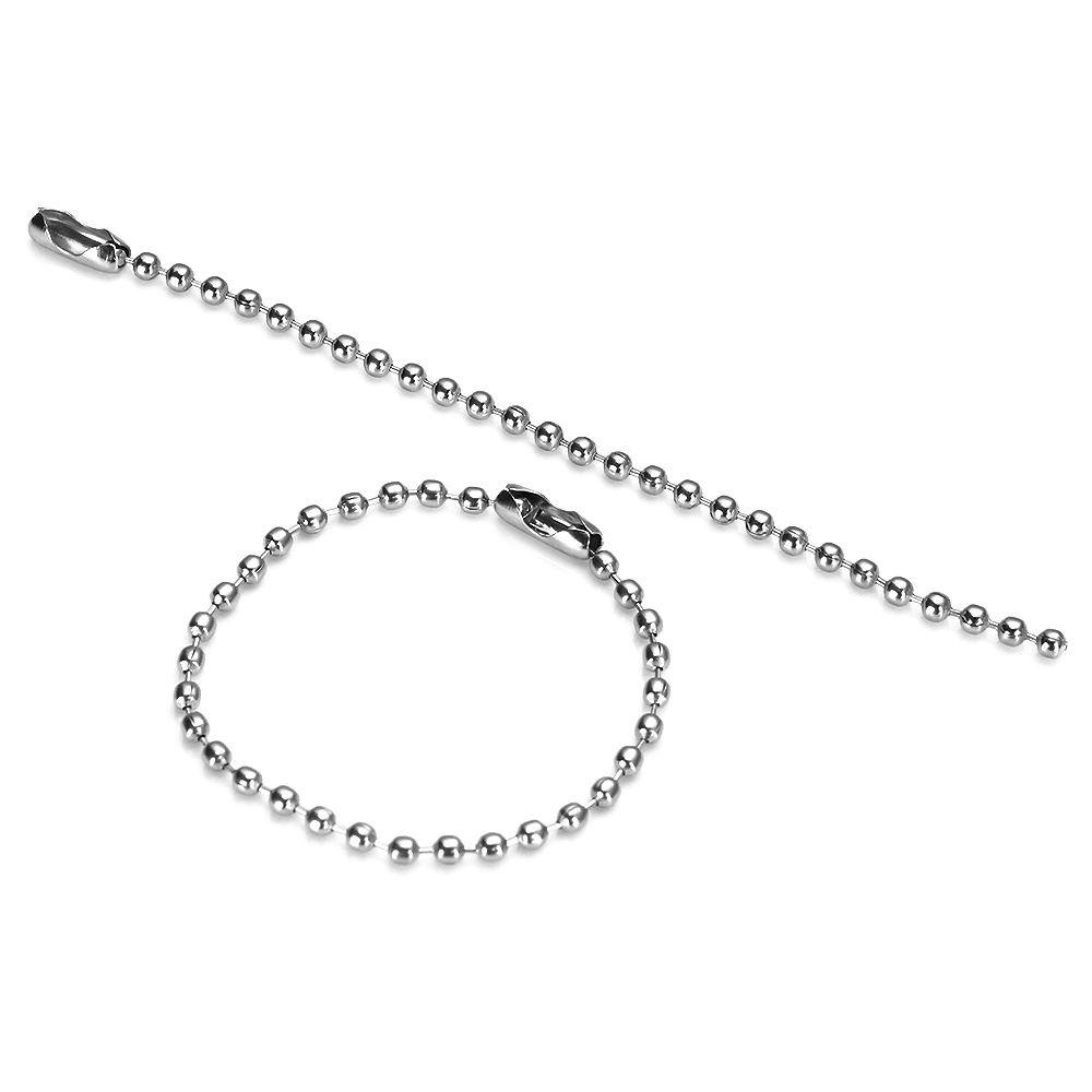 Bộ 50 / 50 Món Chất Lượng Cao|Móc Khóa Dạng Chuỗi Tròn 10cm 12cm 15Cm 2.4mm