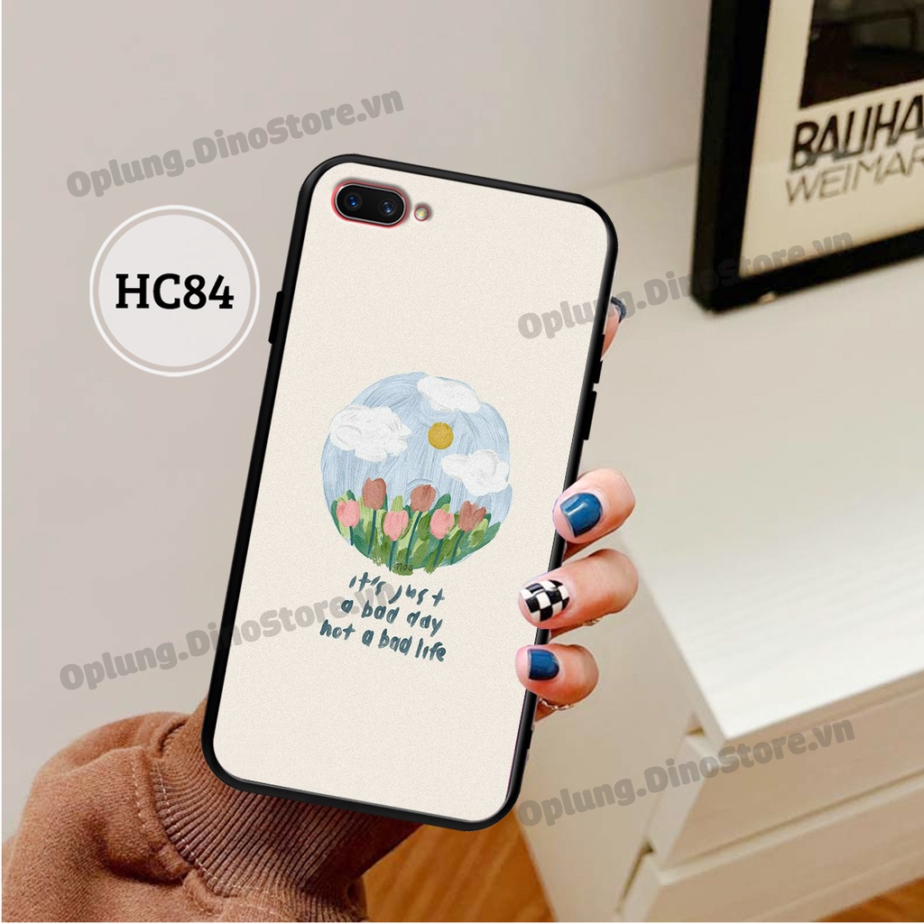 Ốp lưng Oppo A1K/Realme C2/A3s/Realme C1 in hình hoa vintage đơn giản cho mọi lứa tuổi kiểu dáng bo viền bảo vệ camera.