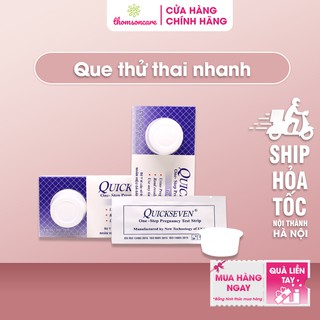 Que thử thai QUICKSEVEN - Tiện dụng - Nhanh, chính xác - Luôn che tên