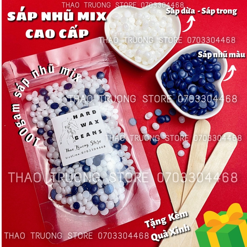 Sáp Wax Mix Color. Sáp Wax Lông Siêu Bám Lông Hàng Nhập khẩu Loại 1