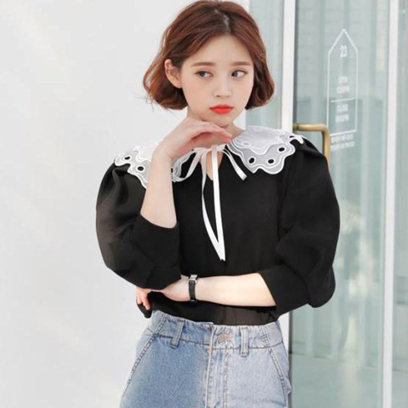 Cổ Áo Ren Nhân Tạo Phong Cách Lolita