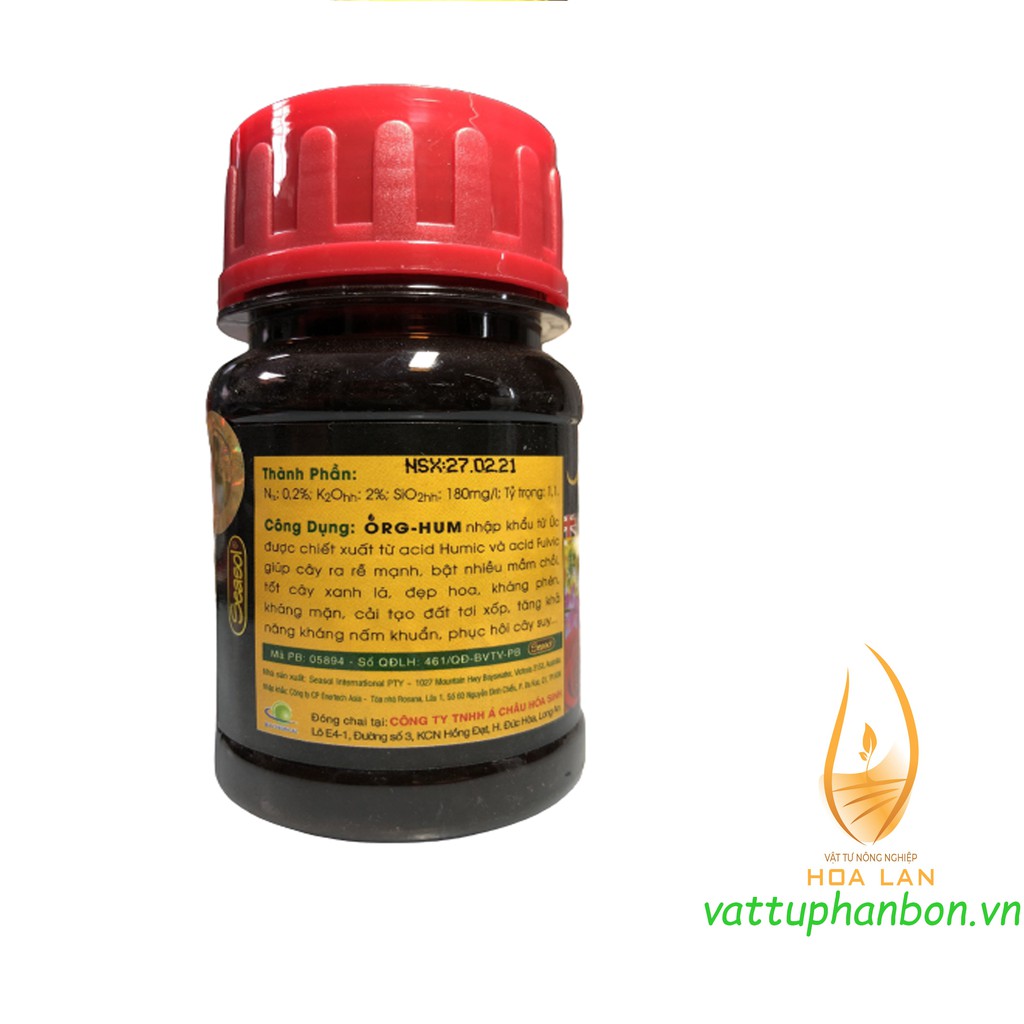Phân Bón Lá Đa Trung Lượng Org-Hum - #413A# 100ml
