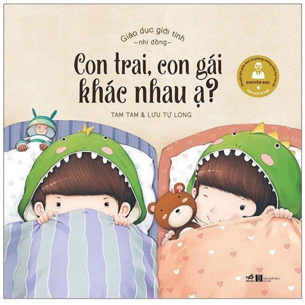 Sách - Giáo Dục Giới Tính Nhi Đồng - Con Trai, Con Gái Khác Nhau Ạ?