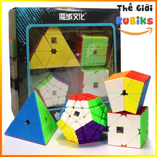 Rubik 12 Mặt + Rubik Skewb + Rubik Tam Giác + Rubik Square. Biến Thể Rubik Đồ Chơi Siêu Trí Tuệ