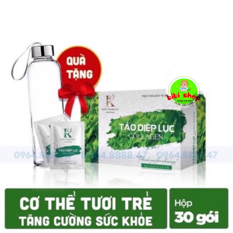 Tảo diệp lục collage cam kết hàng chính hãng giá sỉ