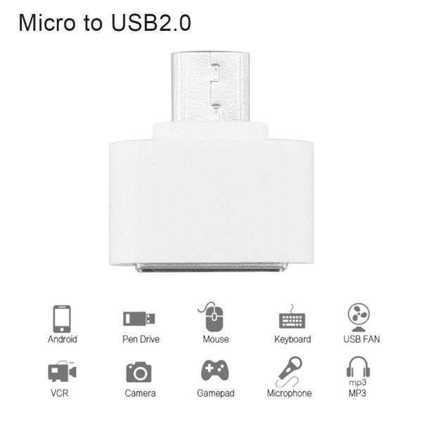 OTG Adapter USB OTG chuyển đổi đầu đọc thẻ SD