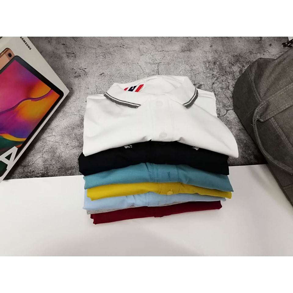 Áo thun polo nam big size tay ngắn có cổ bigsize < 130kg - thái đủ màu | BigBuy360 - bigbuy360.vn