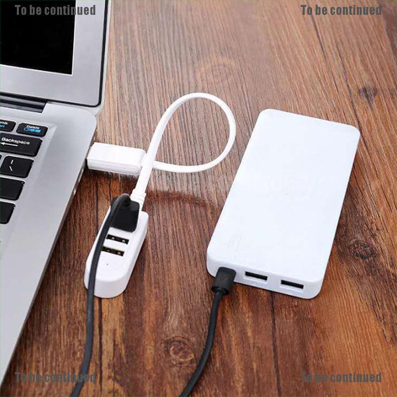 3 Ports USB 2.0 Multi High Speed HUB Splitter Expansion Laptop For Desktop PC