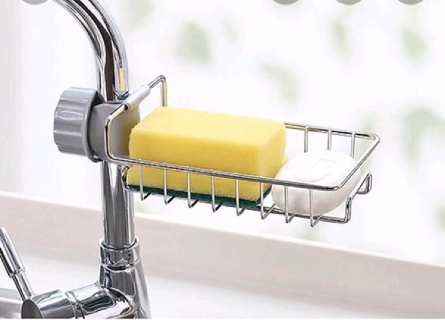 Giá inox treo bồn rửa chén tiện lợi