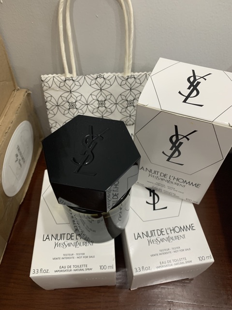 Nước hoa Yves Saint Laurent la nuit de l’homme edt tester 100ml (như hình) | BigBuy360 - bigbuy360.vn