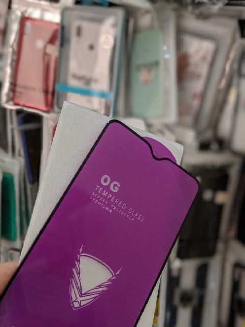 Kính cường lực OG cho Redmi Note 8 Pro FREESHIP Từ 50k Full màn full keo viền mỏng chất đẹp