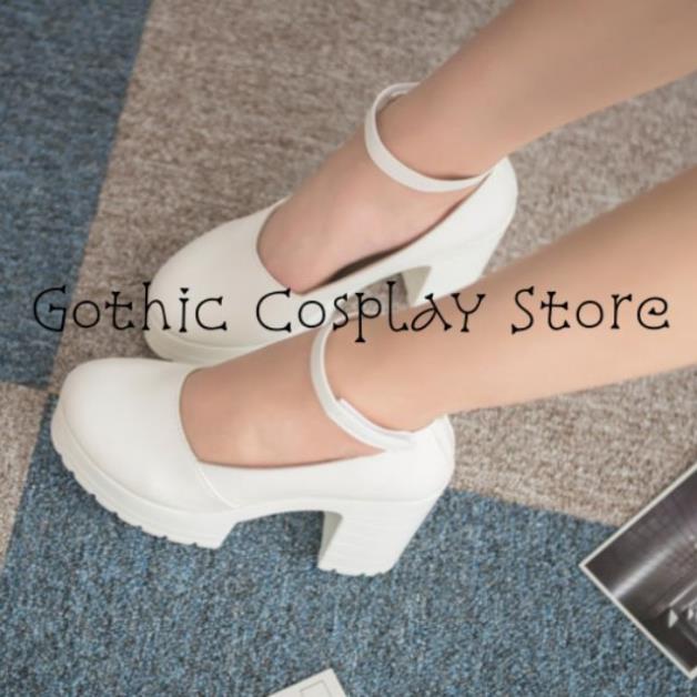 🍁 Giày cao gót Lolita 9,6cm phong cách cosplay . new new new . 2020 K . 11.11 ྇