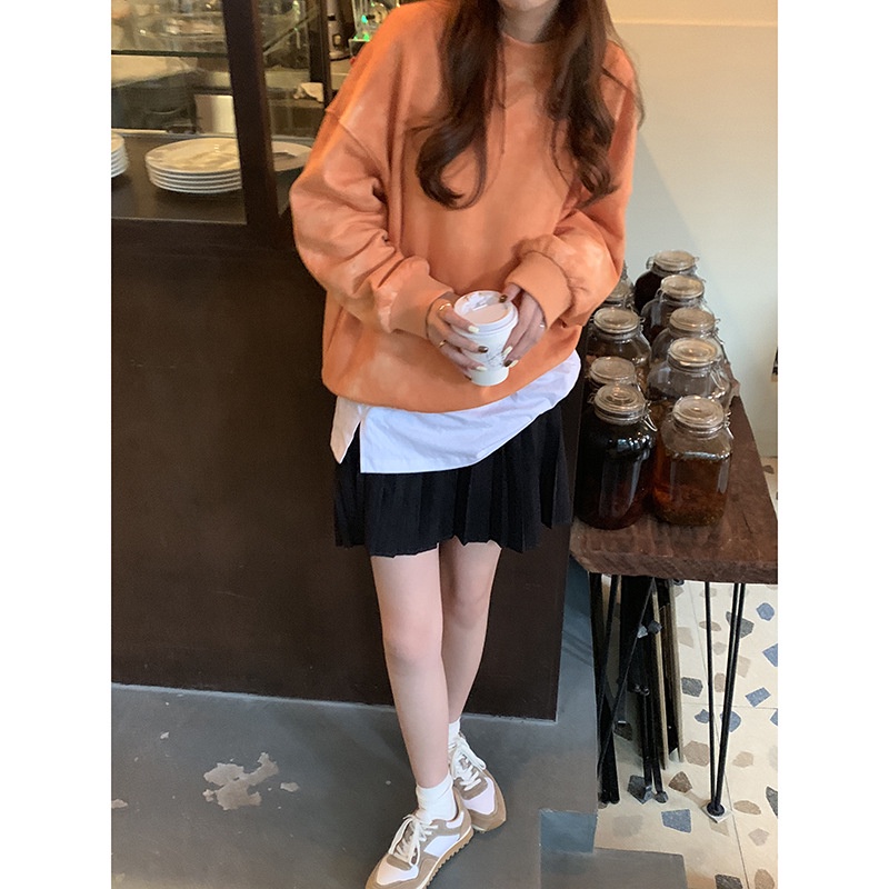 Viền giả váy ngắn Thiết kế Viền áo Giả váy Xếp ly Thời trang Phong cách Hot Trend | BigBuy360 - bigbuy360.vn