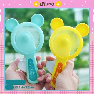 Quật bấm cầm tay mini học sinh dễ thương livimo quat
