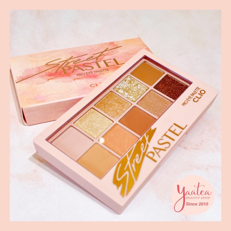 Bảng phấn mắt CLIO Street Pastel Pro Eye Palette | BigBuy360 - bigbuy360.vn