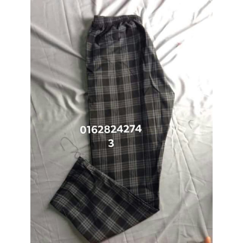 QUẦN PLAID PANTS - QUẦN SỌC CARO ỐNG SUÔNG UNISEX - Quần kẻ sọc caro ống rộng nam nữ