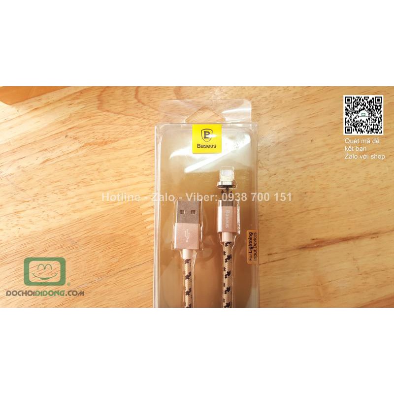 Cáp Lightning Baseus Nam Châm Dây Dù