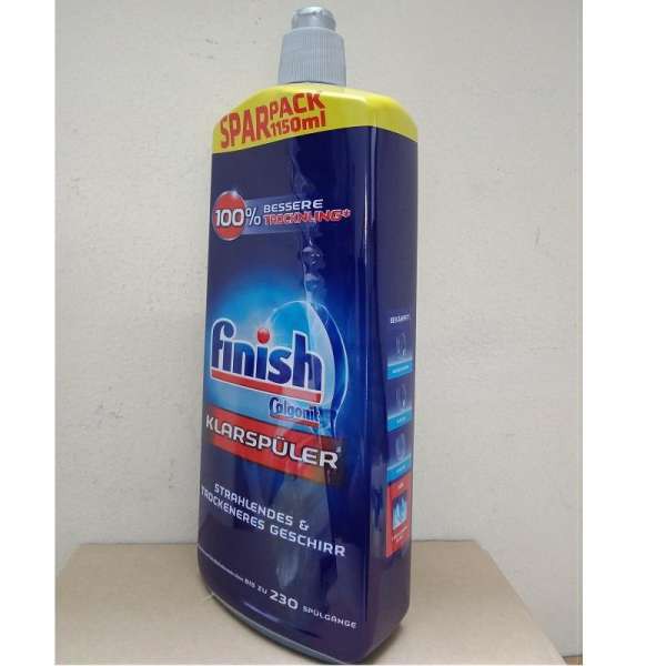 Nước làm bóng chén bát Finish 1150ml trợ xả chuyên dụng