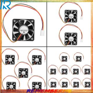 【Rememberme】3 Pin CPU 5cm Cooling Cooler Fan Heatsinks Radiator to PC Computer 12V