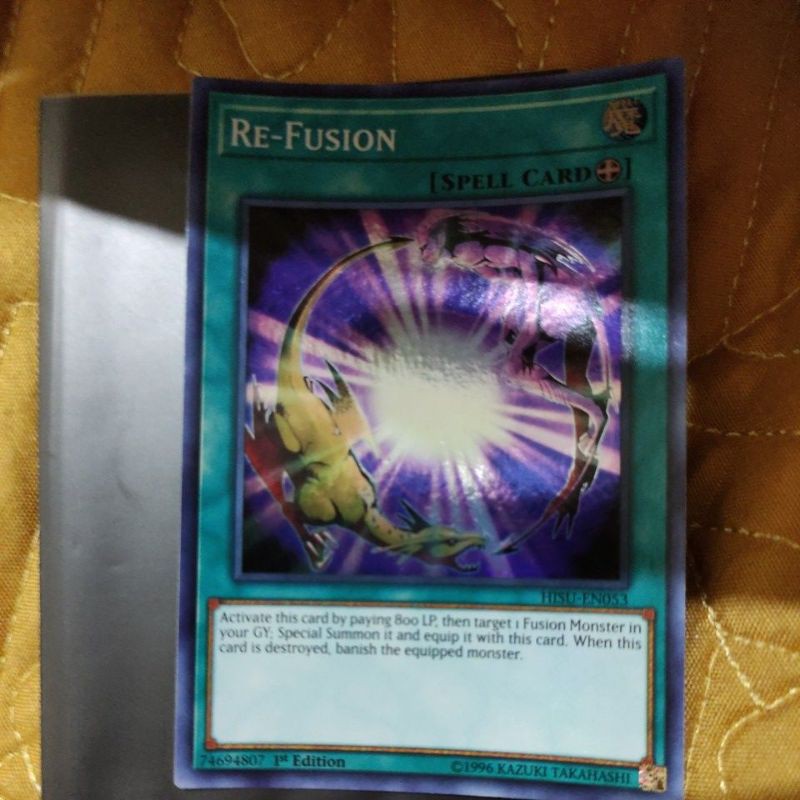 Bài yugioh: Re-Fusion, Re-Polymerization, Super Rare.