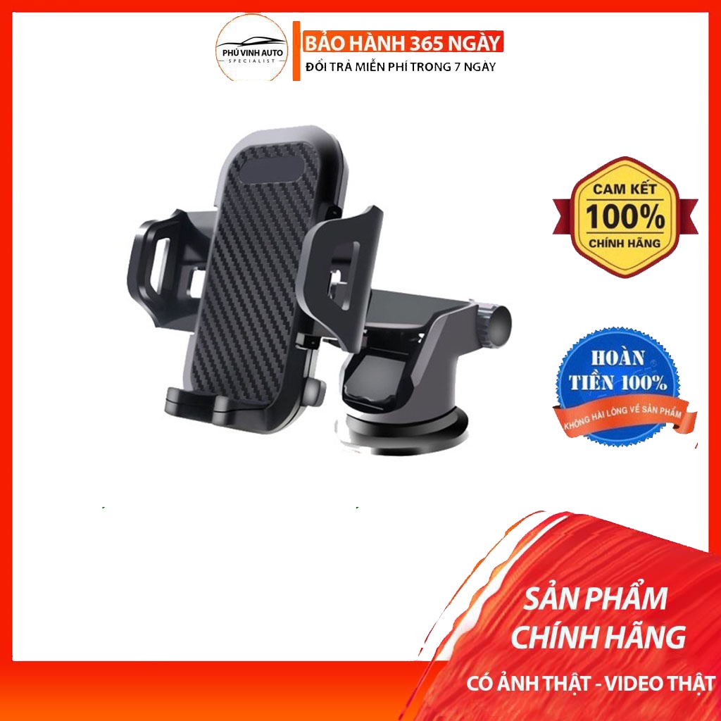 Giá Đỡ Điện Thoại Trên Ô Tô - Giá Để Điện Thoại Ô Tô Hút Chân Không Dán Kính Xe Hơi Xoay360 Độ