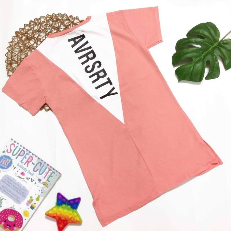 Đầm suông cho bé. Chất thun cotton 4c_ sz 26kg _ 45kg.