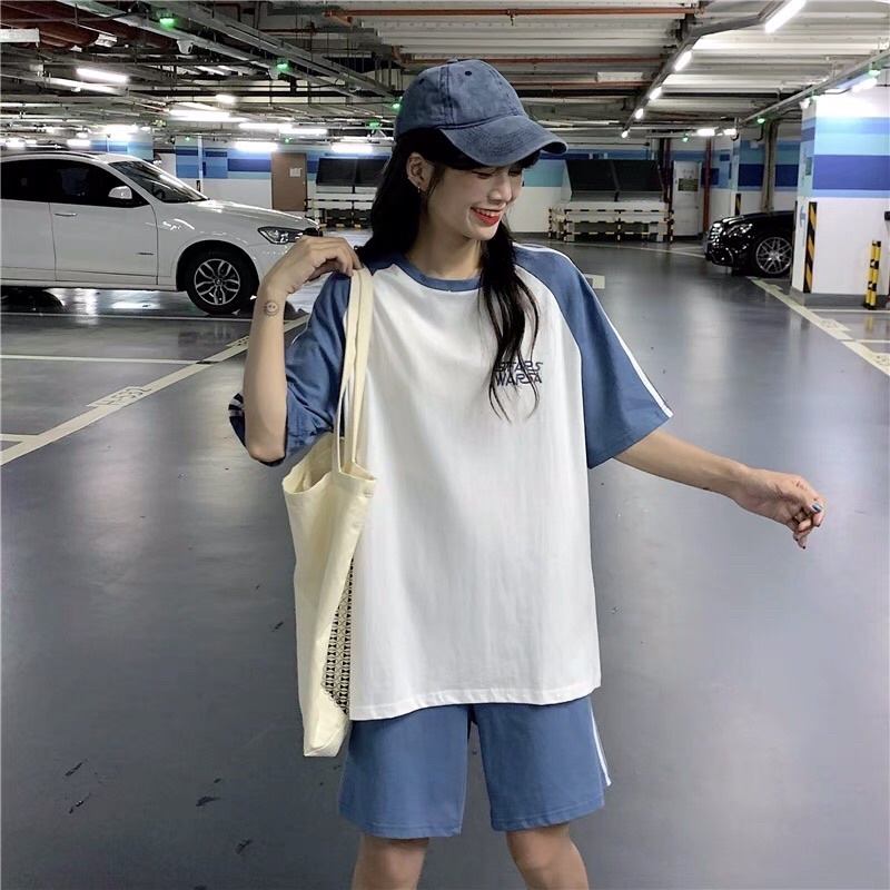 Bộ Thể Thao StarWar unisex nam nữ- Chất Thun Lạnh Mặc Cực Mát mùa hè