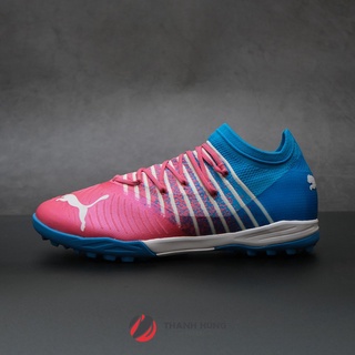  GIÀY ĐÁ BÓNG CHÍNH HÃNG PUMA FUTURE Z 1.4 CREATE PRO CAGE - 107160-01 - HỒNG XANH 