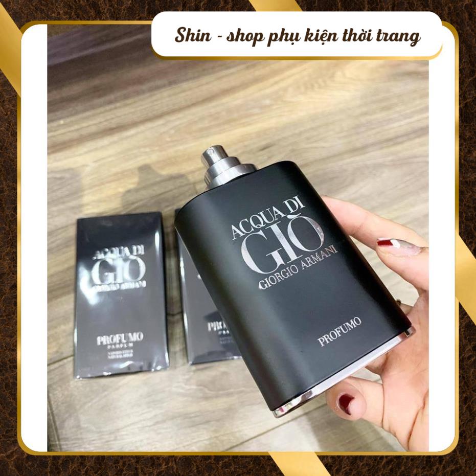 Nước hoa nam dầu thơm nam tính Giò Đen Profumo 100ml lưu hương lâu mạnh mẽ cuốn hút - Shin Shop | BigBuy360 - bigbuy360.vn