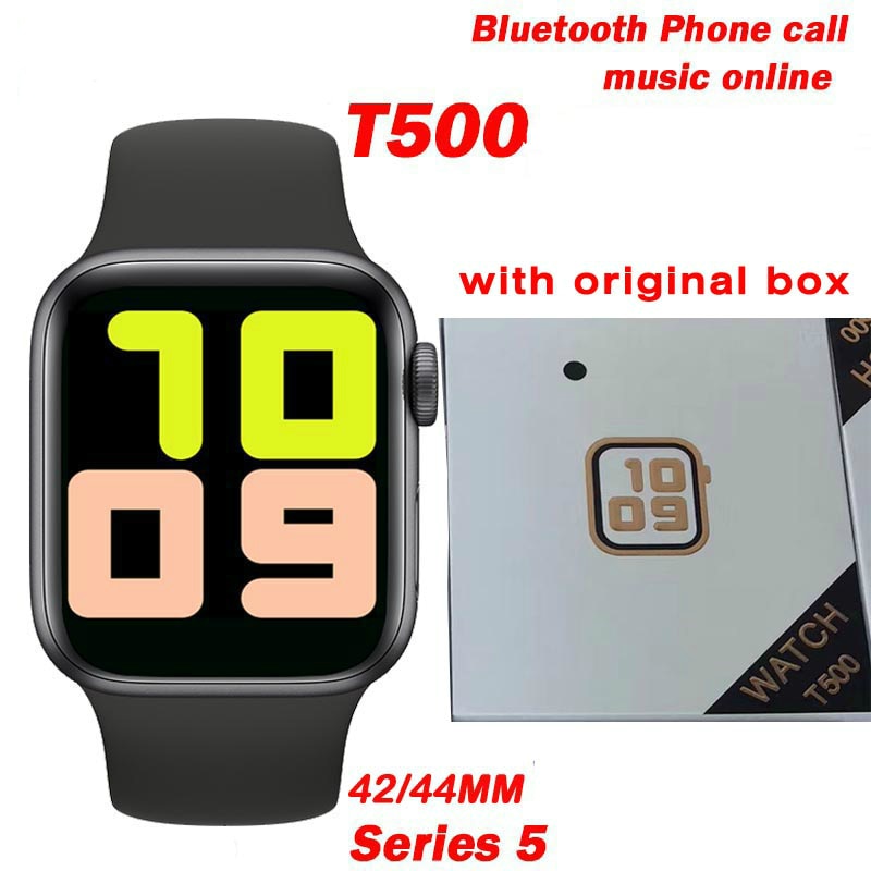 Đồng Hồ Thông Minh T500 Iwo13 Series 5 Bluetooth 44mm Cho Ios Android