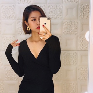 ÁO THUN CỔ ĐẮP CHÉO