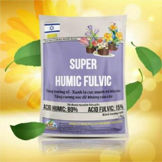 Phân bón hữu cơ siêu kích rễ Super HUMIC FUVIC gói 1kg