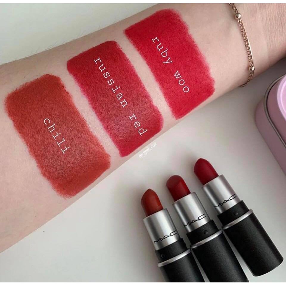 (SẴN - AUTH) SON MAC 316 DEVOTED TO CHILI, MARRAKESH, RUBY WOO, CHILI, 923 STAY CURIOUS, 314 MULL IT OVER, LADY DANGER | BigBuy360 - bigbuy360.vn