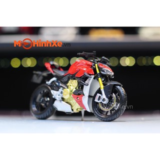 MÔ HÌNH XE DUCATI SUPER NAKE V4 S 1:18 MAISTO